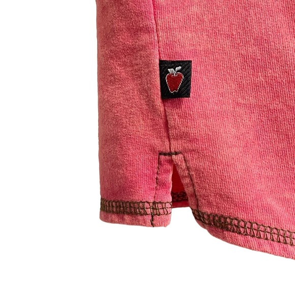 Produce Company Set Acid Wash Pink Tank Pants Jacket Outfit Art Wear Large - Picture 15 of 15